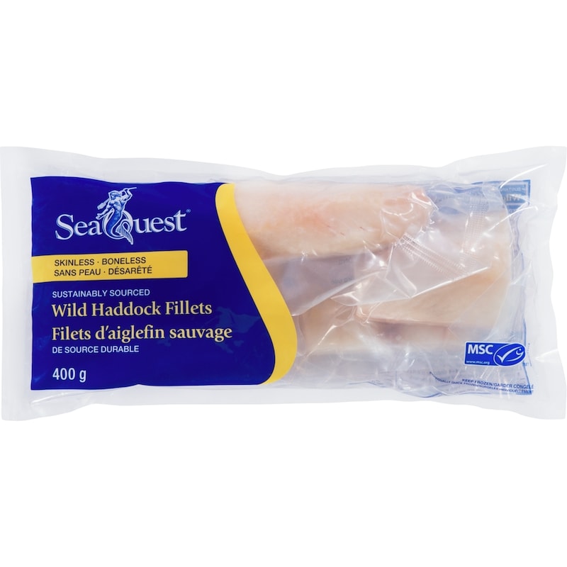 Wild Haddock Fillets Skinless Boneless 