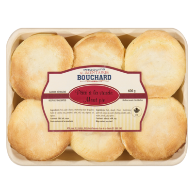 Bouchard Meat Pie  600 g, $1.50/100g
