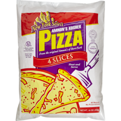 Amnons Kosher 4 Slice Pizza Bags 450 g, $3.00/100g
