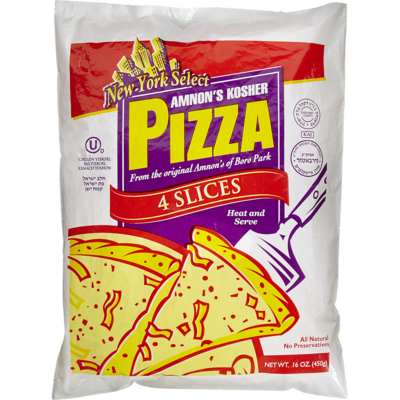 Amnons Sac de pizza de 4 pointes casher 450 g, 3,33 $/100g