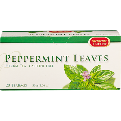 3-Crown Peppermint Tea 30 g, $7.63/100g