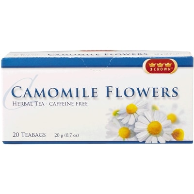 3-Crown Camomile Tea 20 g, $11.45/100g