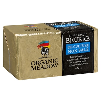 Beurre biologique non salé