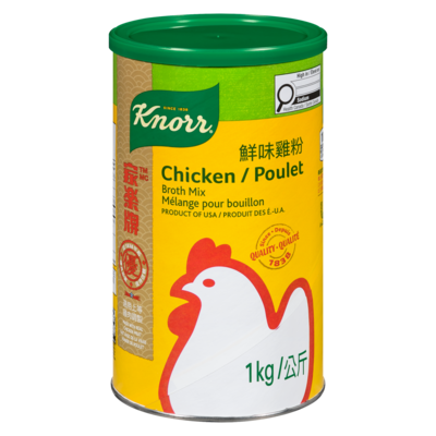 Knorr Bouillon de poulet 1 kg, 1,40 $/100g