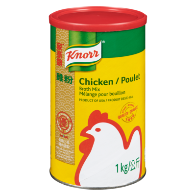 Knorr Bouillon de poulet 1 kg, 0,89 $/100g