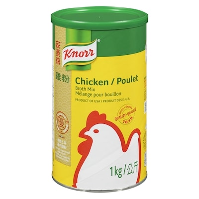 Knorr Bouillon de poulet 1 kg, 1,30 $/100g