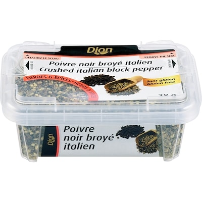 Dion Black Crushed Italian Pepper 38 g, $9.97/100g