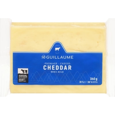 St Guillaume Cheese, St-Guillaume Aged Cheddar 340 g, $3.53/100g