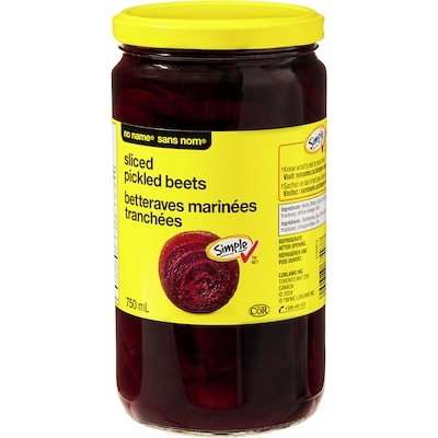 No Name Sliced Pickled Beets 750 ml, $0.73/100ml