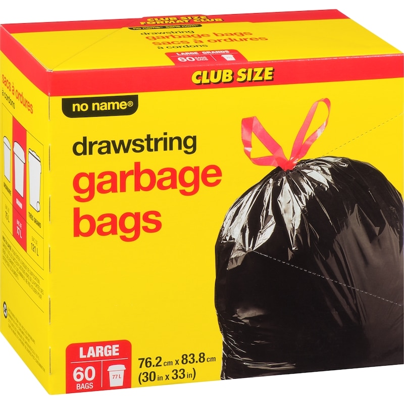 Large Drawstring Garbage Bags