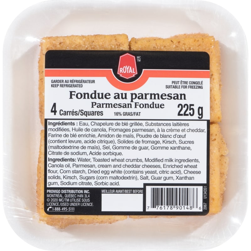 Parmesan râpé