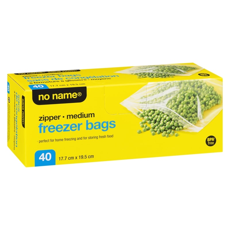 Medium Zipper Freezer Bags