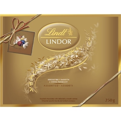 Lindt LINDOR Prestige Assorted Chocolate Truffles Gift Box 250 g, $9.20/100g