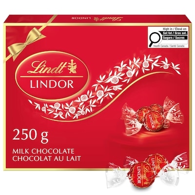 Lindt LINDOR Prestige Milk Chocolate Truffles Gift Box 250 g, $9.60/100g