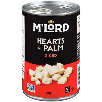 M'Lord Palm Hearts, Diced 398 ml, $1.20/100ml