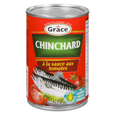 Grace Jack Mackerel sauce tomate 425 g, 0,89 $/100g