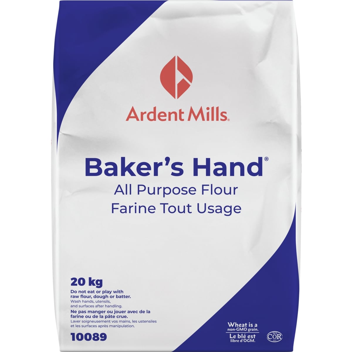 Ardent Mills Farine tout usage 20 kg, 0,12 $/100g