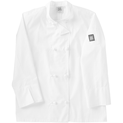 Chef Revival Chef Coat with Large Knotted Buttons 1 ea, $40.99/1ea