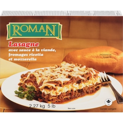 Roman Lasagne 2.25 kg, 0,80 $/100g