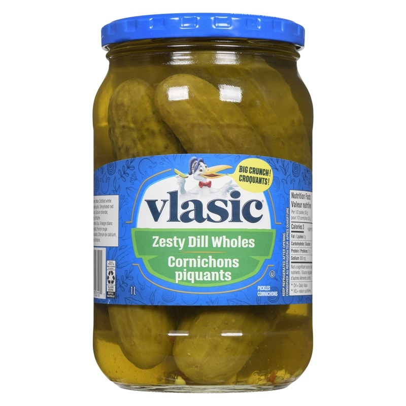 Dill Pickles, Zesty