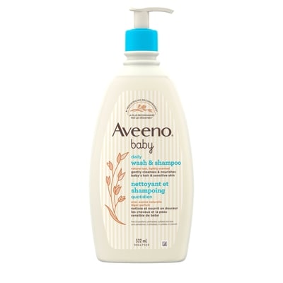 Aveeno Baby Wash & Shampoo 532 ml, $2.91/100ml