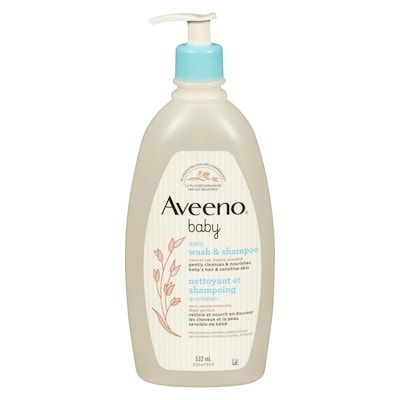 Aveeno Baby Gel pour cheveux et corps légèrement parfumé 532 ml, 3,01 $/100ml