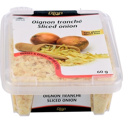 Dion Onions, Sliced 60 g, $5.83/100g