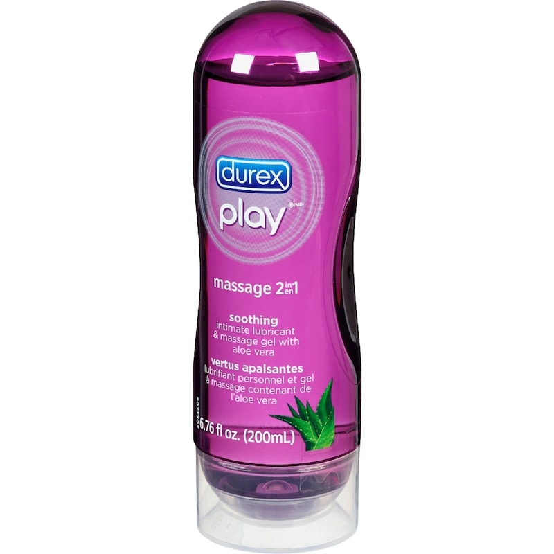 2-in-1 Massage and Personal Lubricant Aloe