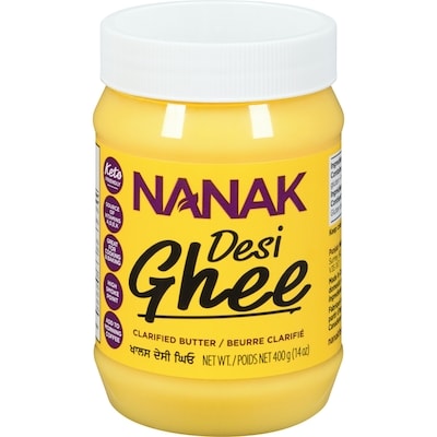 Nanak Ghee desi 400 g, 2,50 $/100g