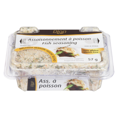 Dion Assaisonnement pour poisson 57 g, 5,77 $/100g