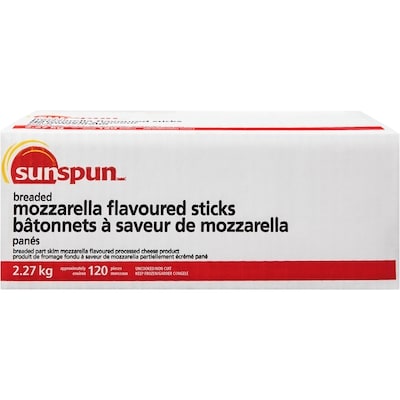 Sunspun Breaded Mozzarella Flavoured Sticks 2.27 kg, $1.54/100g