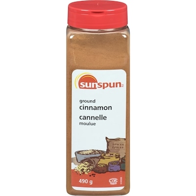 Sunspun Ground Cinnamon 490 g, $2.47/100g