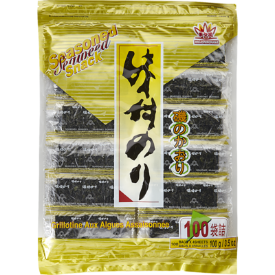 Higashin Snack de Nori Seaweed 100 100 g, 10,99 $/100g