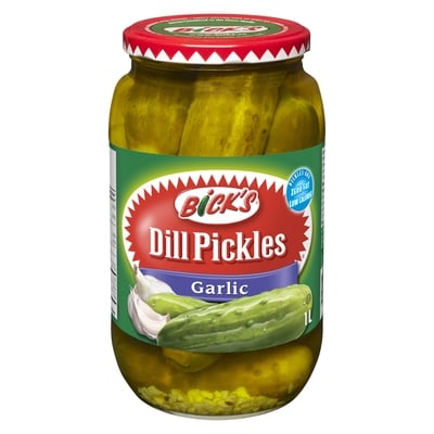 Bicks Garlic Dill Pickles 1 l, $0.55/100ml