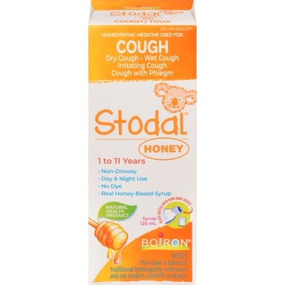 Boiron Stodal Honey For Dry Or Wet Cough 125 ml, $10.39/100ml