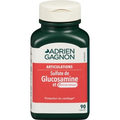 Adrien Gagnon AdrienGagnon Articulations BioCell Collagen Sulfate de Glucosamine et Collagène Type II 90 Capsules 90 ea, 0,21 $/1ch
