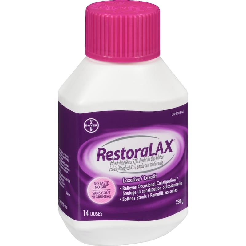 Powder Laxative, Effective Relief, No Taste, No Grit