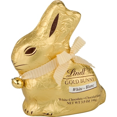 Lindt GOLD BUNNY White Chocolate Easter Bunny 100 g, $10.00/100g