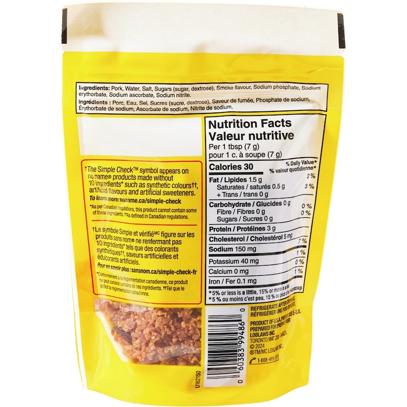 Fully Cooked Real Bacon Bits