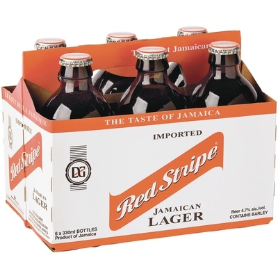 Red Stripe Red Stripe Lager (ID required at pick-up) 6x330.0 ml, $0.66/100ml