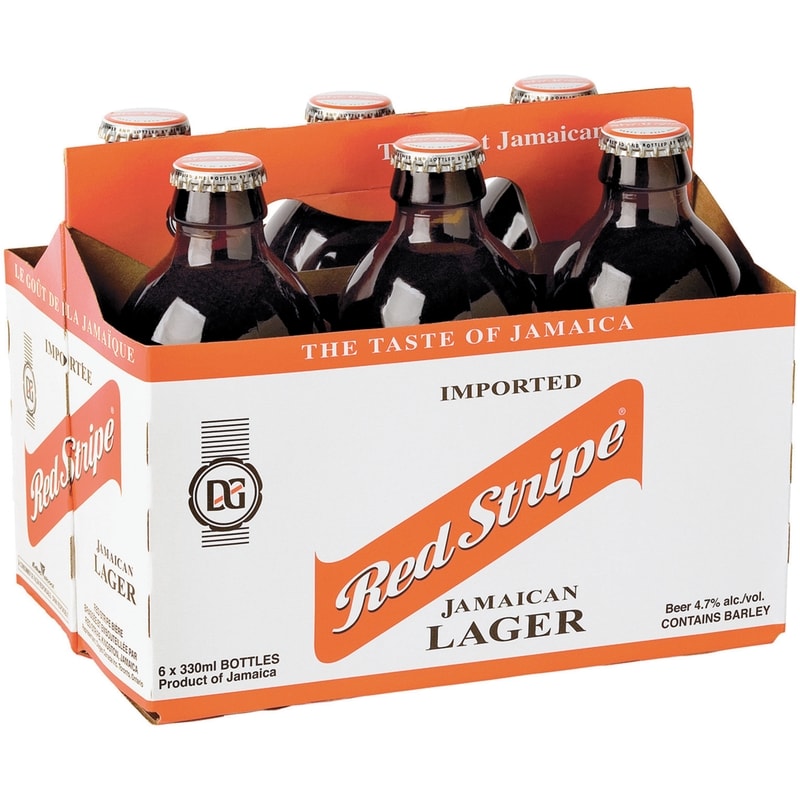 Red Stripe Lager (ID required at pick-up)