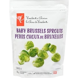 le Choix du Président Jeunes choux de Bruxelles 500 g, 0,80 $/100g
