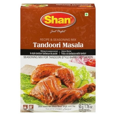 Shan Tandoori Chicken BBQ Spice Mix 50 g, $3.98/100g