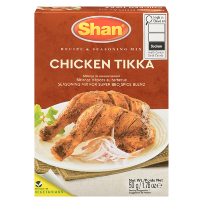 Shan Chicken Tikka BBQ Spice Mix 50 g, $4.58/100g