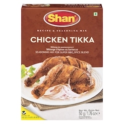 Shan Mélange d’épices pour poulet tikka au barbecue 50 g, 3,98 $/100g