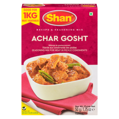 Shan Mélange Achar Gosht Masala 50 g, 3,98 $/100g