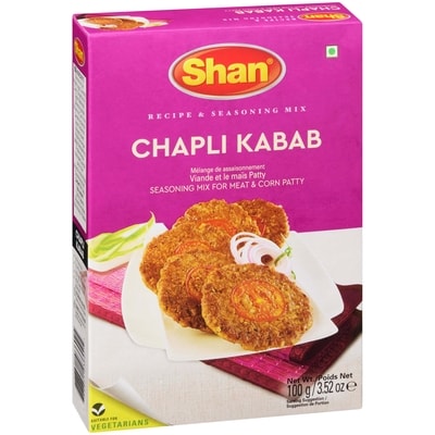 Recipe & Seasoning Mix Chapli Kabab