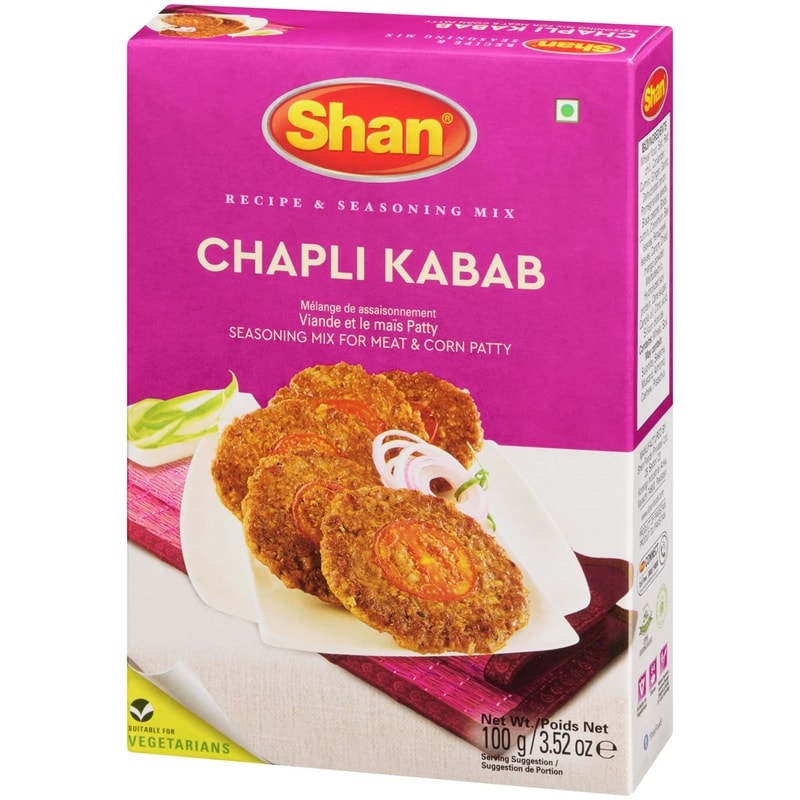 Recipe & Seasoning Mix Chapli Kabab