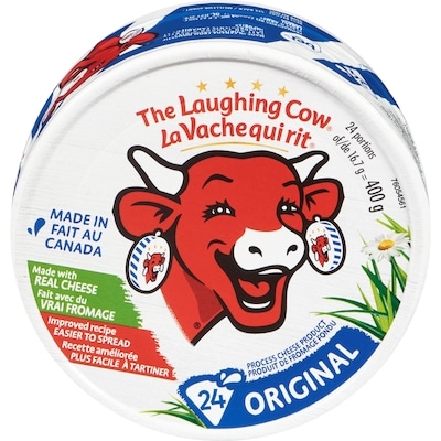 The Laughing Cow Cheese wedges 400 g, $3.25/100g