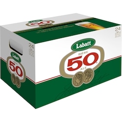 Labatt 50 Labatt 50 (Pièce d’identité requise au moment du ramassage) 24x341.0 ml, 0,49 $/100ml